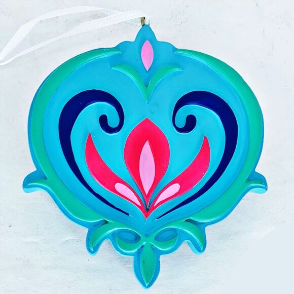 2017 Hallmark Frozen Christmas Tree Ornament Anna & Elsa Disney - Box Included - Picture 3 of 5